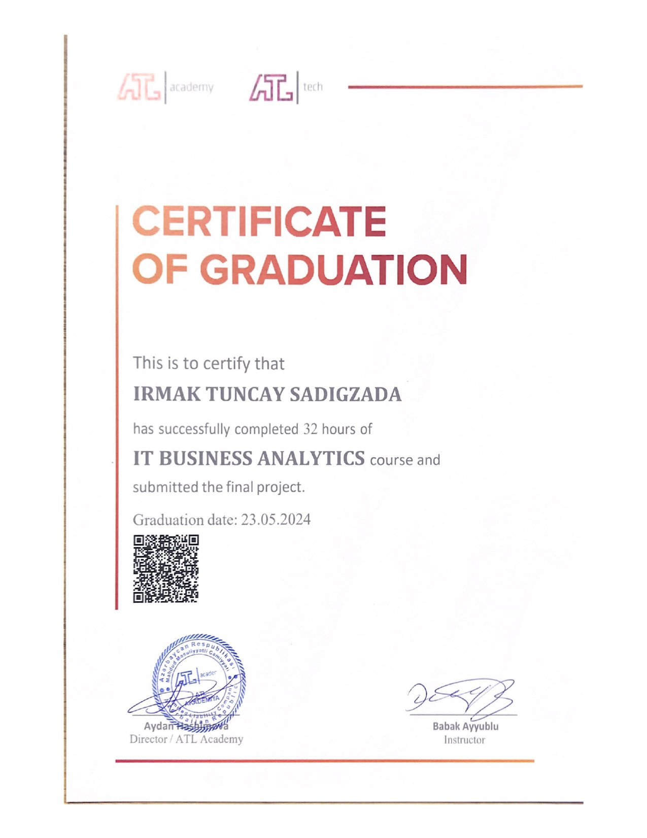 Irmak Tuncay Sadigzada